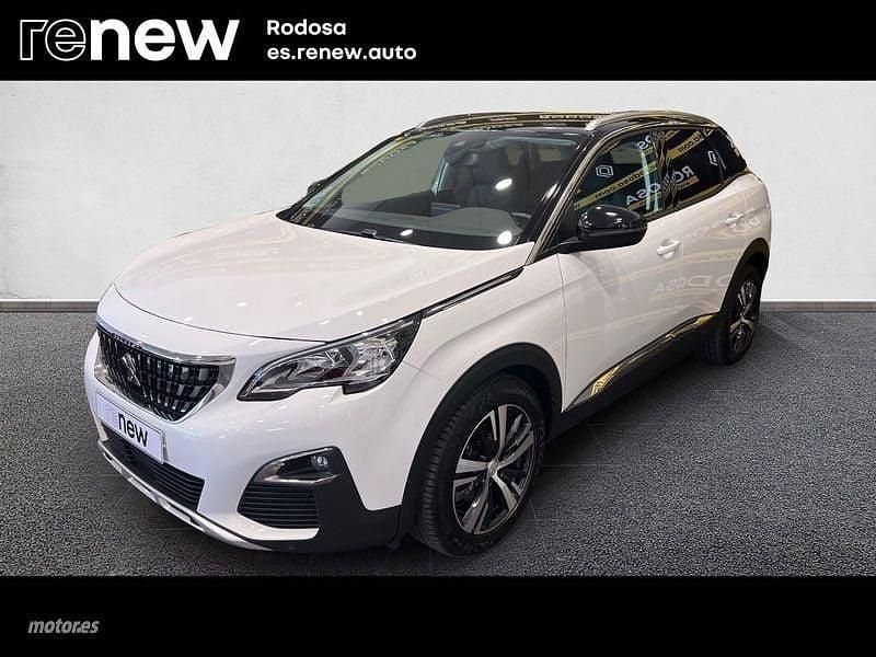 Blanco Usado 2018 Peugeot 3008 Allure Familiar | 17.950 € (Precio justo) - Imagen 1/4