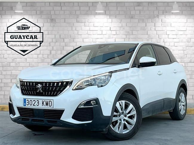 Usado Peugeot 3008 Active 130 CV (95 kW) 2018 Blanco SUV