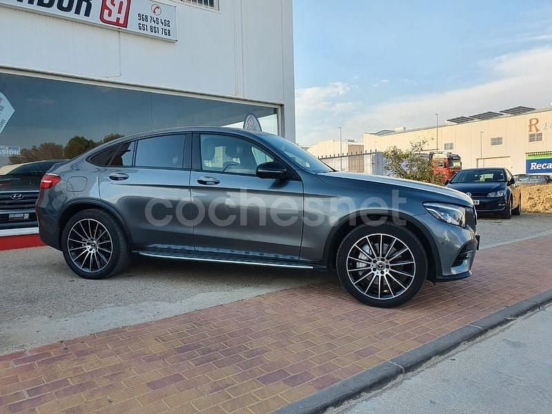 Usado Mercedes GLC250 204 CV (150 kW) 2018 Gris / plata SUV