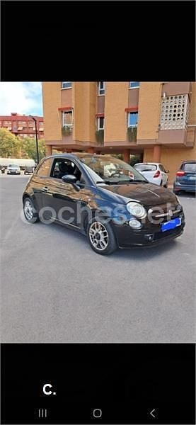 Negro Usado 2010 Fiat 500 Sport Berlina | 5900 € (Super precio) - Imagen 1/4