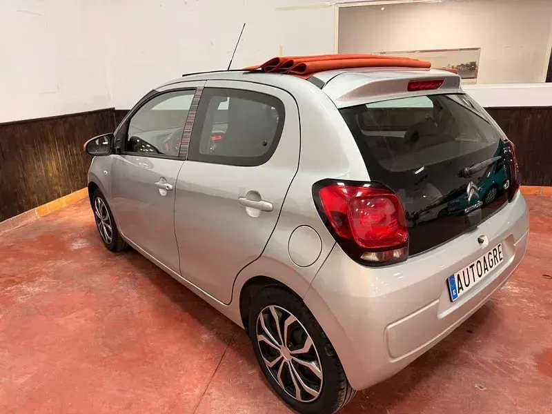 Usado Citroën C1 PureTech 82 CV (60 kW) 2014 Gris / plata Utilitario