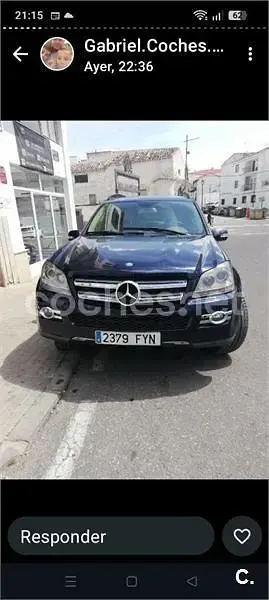 Usado Mercedes GL420 306 CV (225 kW) 2007 Azul SUV