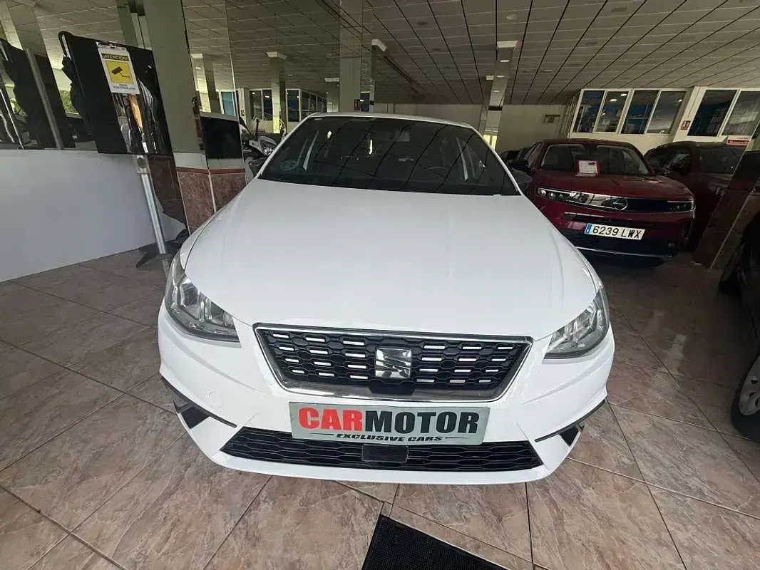 Usado Seat Ibiza XCELLENCE 116 CV (85 kW) 2019 Blanco Utilitario