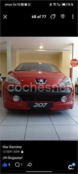 Rojo Usado 2006 Peugeot 207 Sport Berlina | 4500 € (Buen precio) - Imagen 1/4