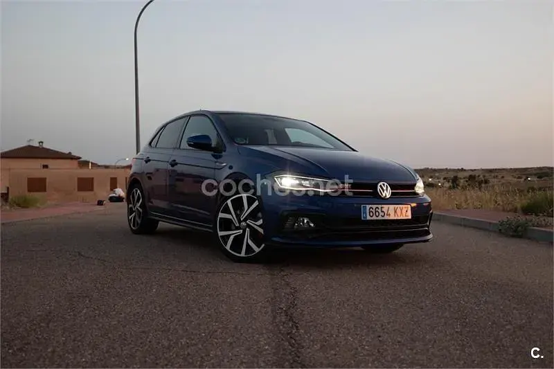 Usado VW Polo GTI 200 CV (147 kW) 2019 Azul Utilitario