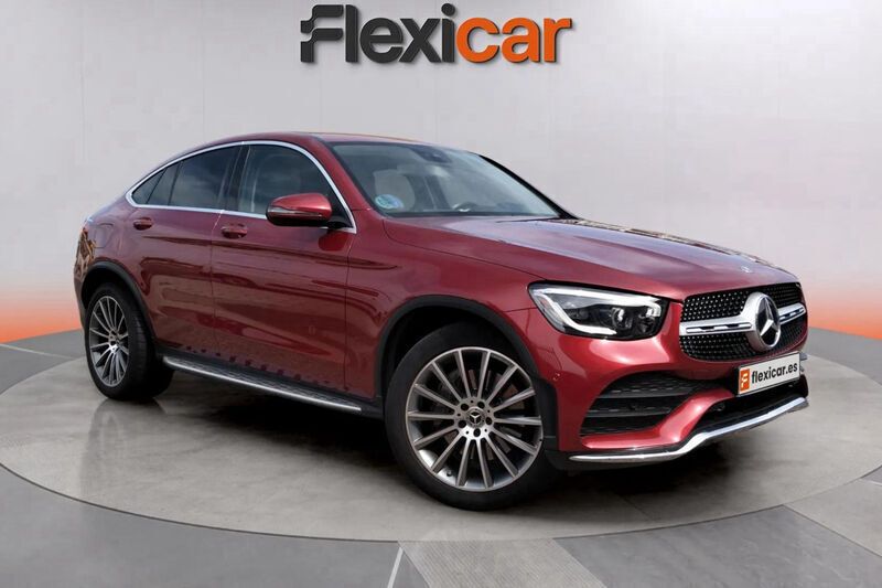 Granate Usado 2020 Mercedes GLC300e Coupe | 39.390 € (Precio justo) - Imagen 1/4