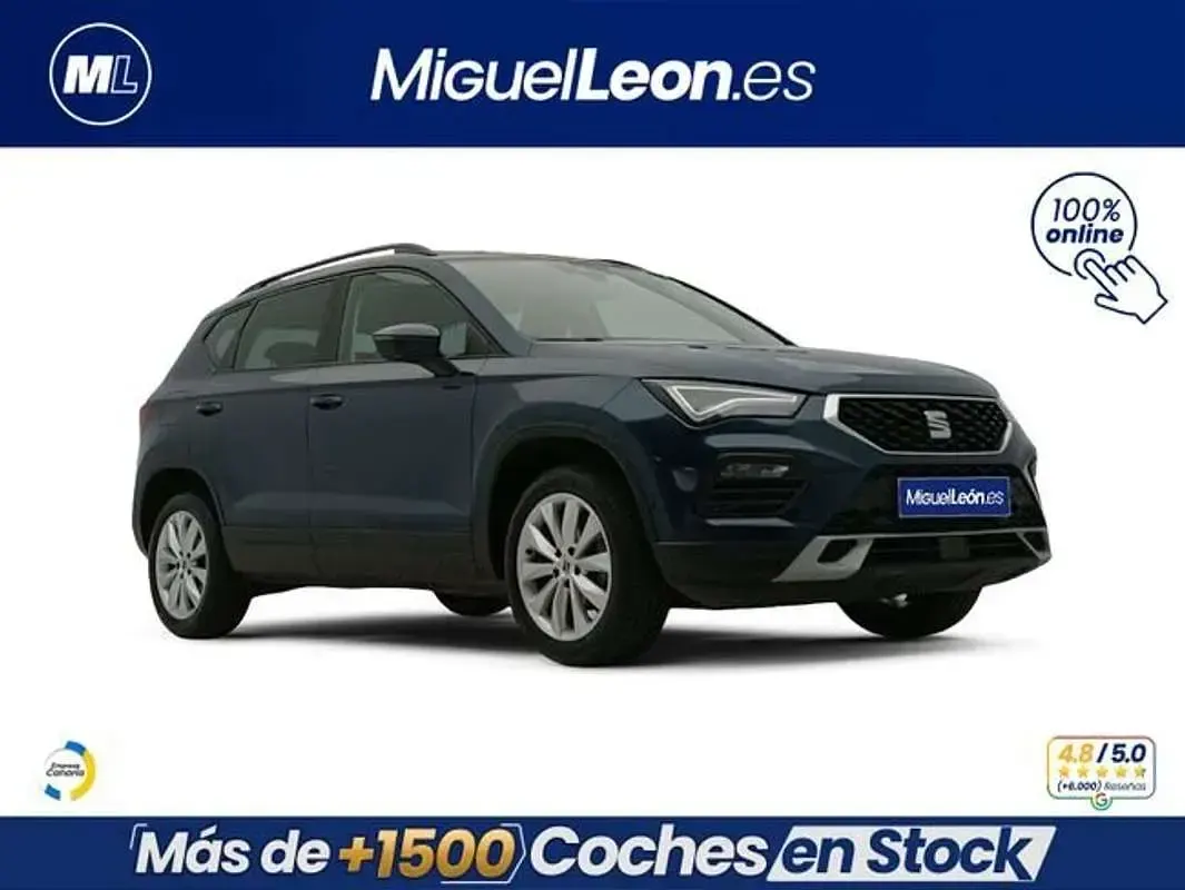 Usado Seat Ateca Style 150 CV (110 kW) 2023 Azul SUV