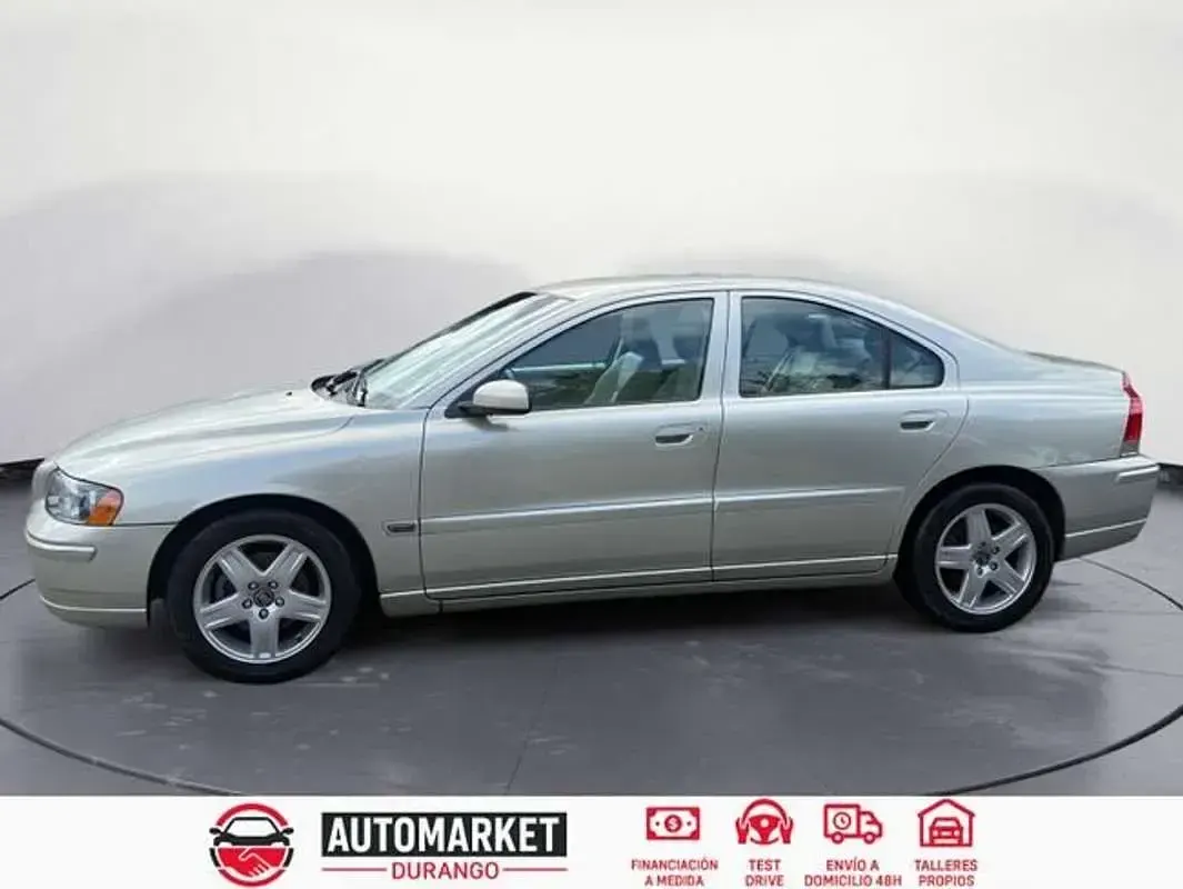 Usado Volvo S60 Momentum 170 CV (125 kW) 2005 Verde Berlina