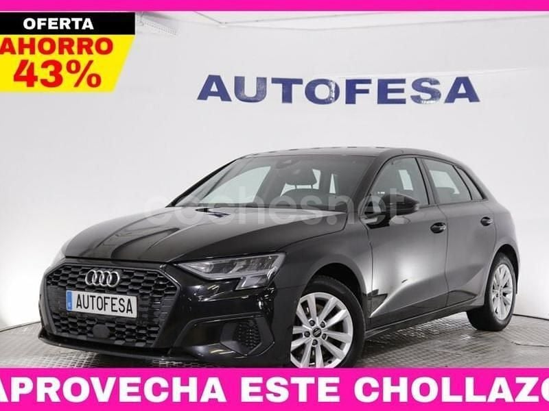 Negro Usado 2021 Audi A3 Sportback Berlina | 21.850 € (Buen precio) - Imagen 1/4