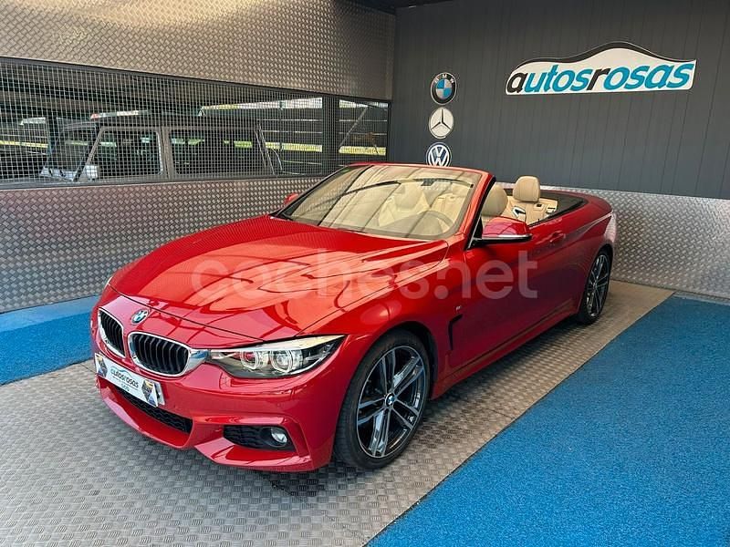 Rojo Usado 2017 BMW 430 Cabriolet Descapotable | 28.900 € (Buen precio) - Imagen 1/4