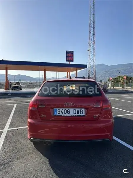 Usado Audi A3 Ambition 250 CV (183 kW) 2006 Rojo Utilitario