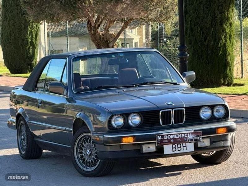 Usado BMW 325 Cabriolet 171 CV (125 kW) 1987 Gris Descapotable