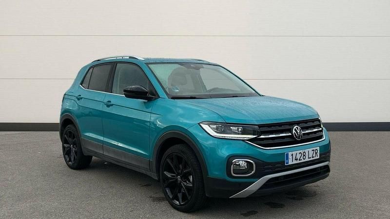 Verde Usado 2022 VW T-Cross Sportline SUV | 18.600 € (Buen precio) - Imagen 1/4