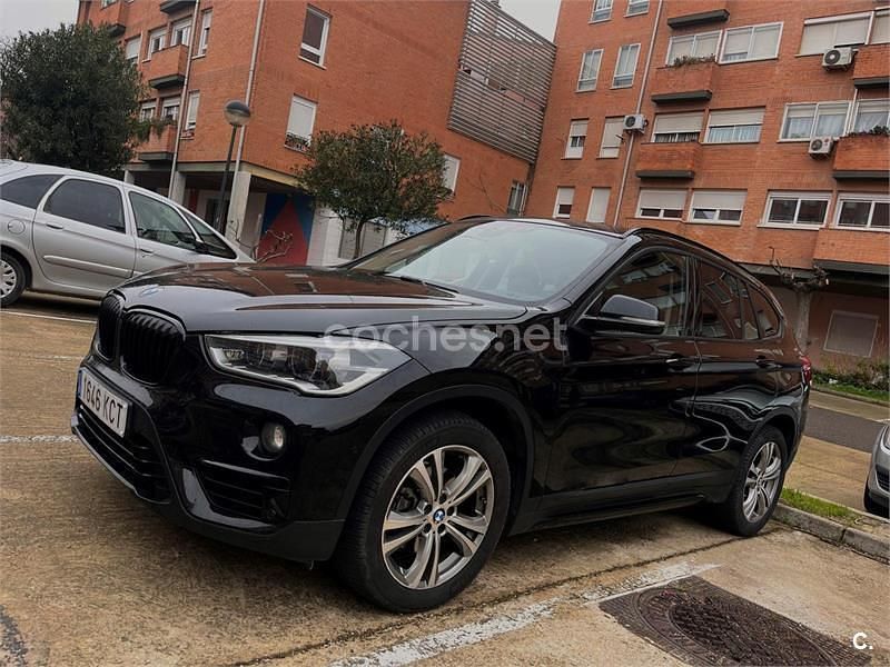 Usado BMW X1 150 CV (110 kW) 2017 Negro SUV