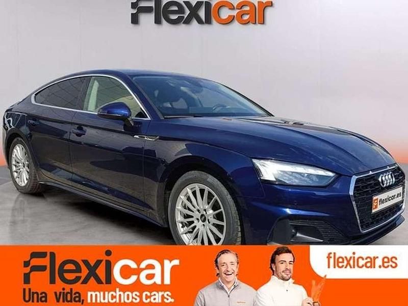 Azul Usado 2021 Audi A5 Sportback Berlina | 24.590 € - Imagen 1/4