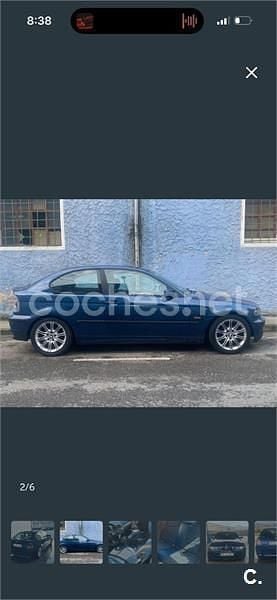 Usado BMW 323 170 CV (125 kW) 2001 Azul Berlina