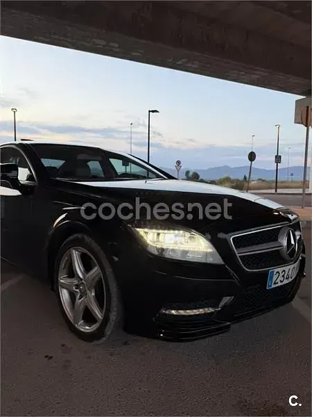 Usado Mercedes CLS350 265 CV (194 kW) 2012 Negro Coupe