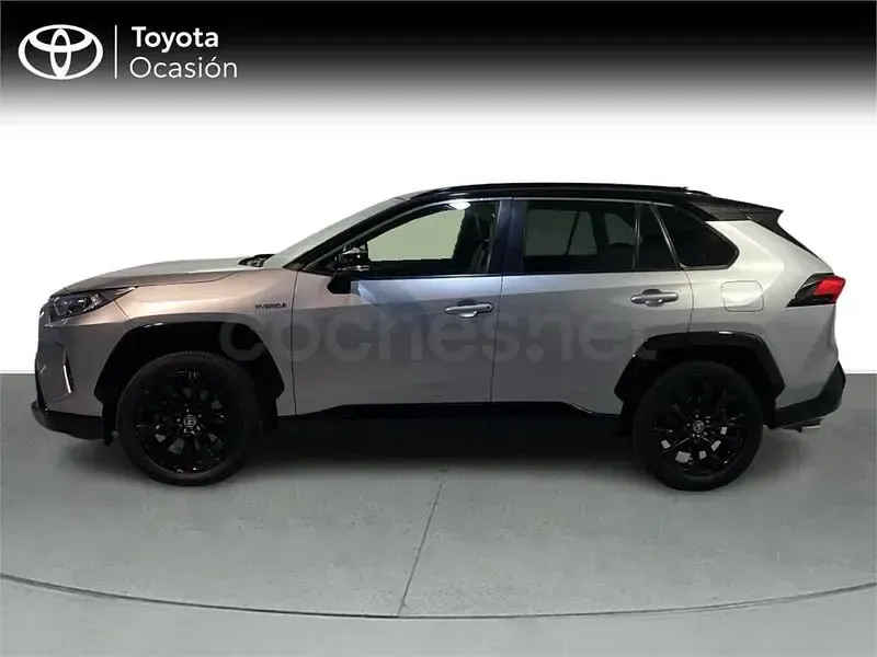Usado Toyota RAV4 Hybrid Style 218 CV (160 kW) 2021 Gris / plata SUV