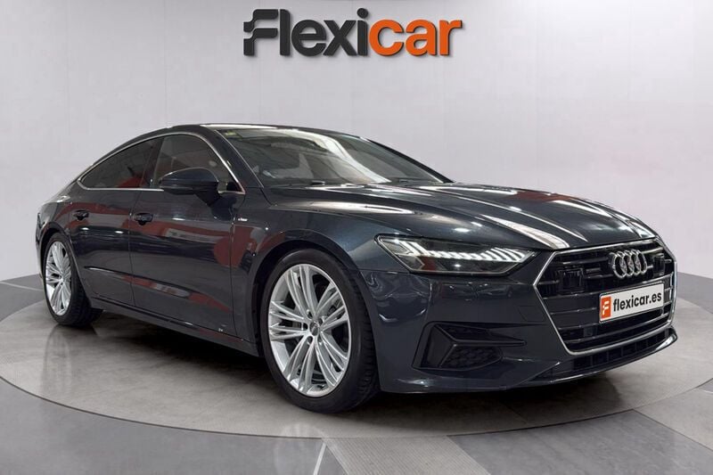 Azul Usado 2018 Audi A7 Sportback Utilitario | 37.590 € (Precio justo) - Imagen 1/4