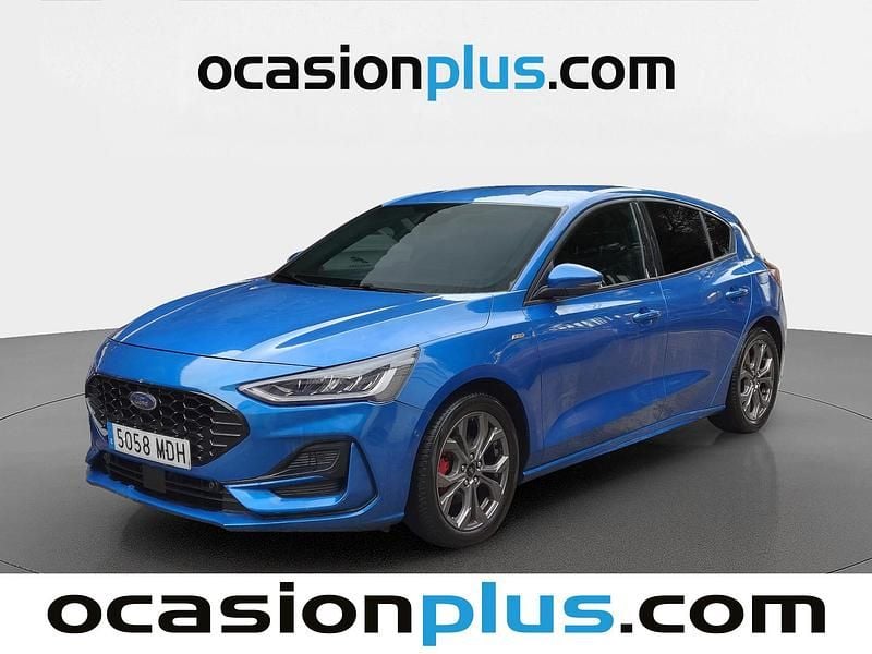 Azul Usado 2023 Ford Focus ST-Line Utilitario | 17.173 € (Precio justo) - Imagen 1/4