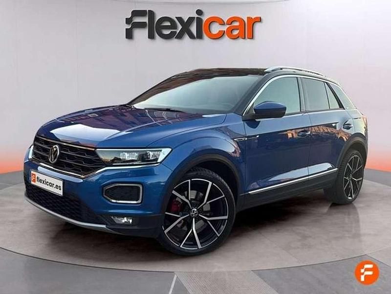 Usado VW T-Roc Sport 150 CV (110 kW) 2020 Azul SUV