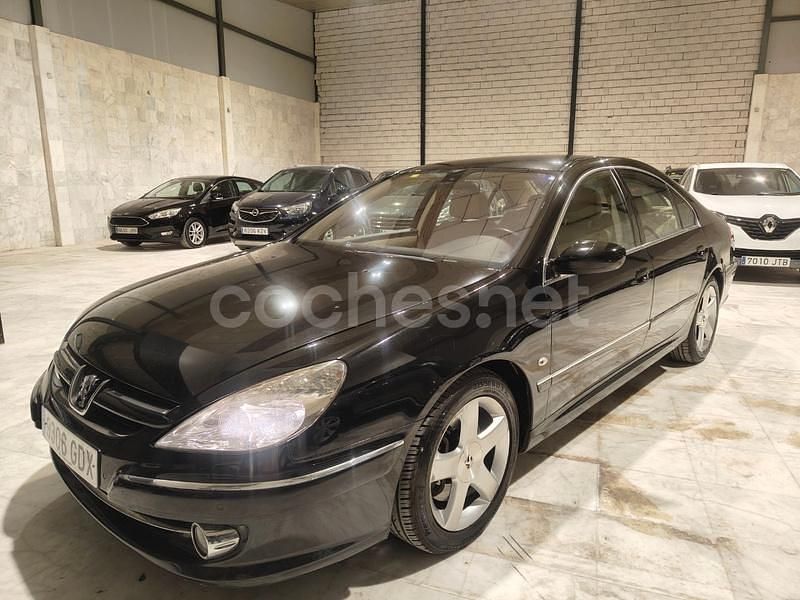 Usado Peugeot 607 204 CV (150 kW) 2008 Negro Berlina
