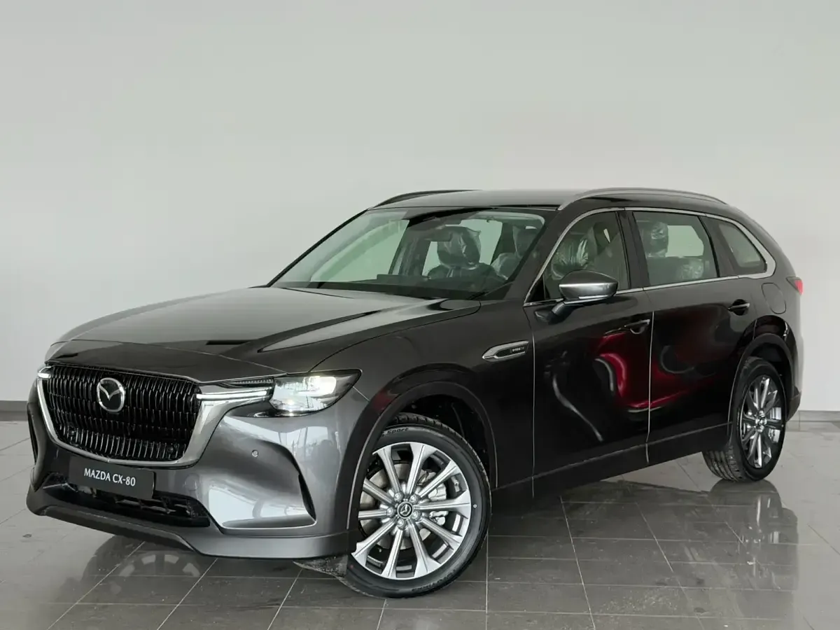 Novo Mazda CX-80 Exclusive-Line 327 HP (240 kW) 2025 Cinzento SUV