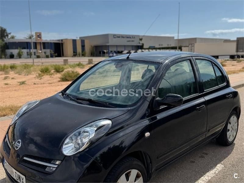 Negro Usado 2006 Nissan Micra Acenta Utilitario | 2200 € (Buen precio) - Imagen 1/4