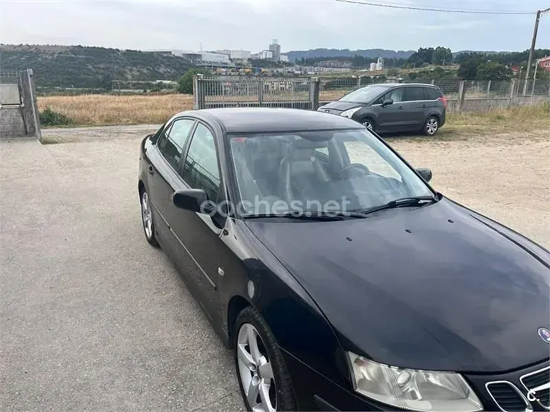 Usado Saab 9-3 Linear 125 CV (91 kW) 2004 Negro Berlina