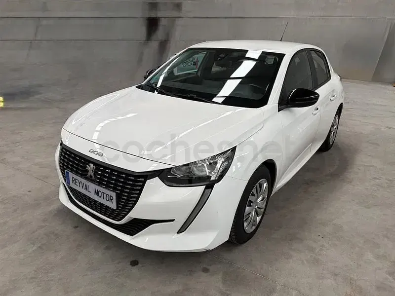 Usado Peugeot 208 Active 100 CV (73 kW) 2022 Blanco Utilitario