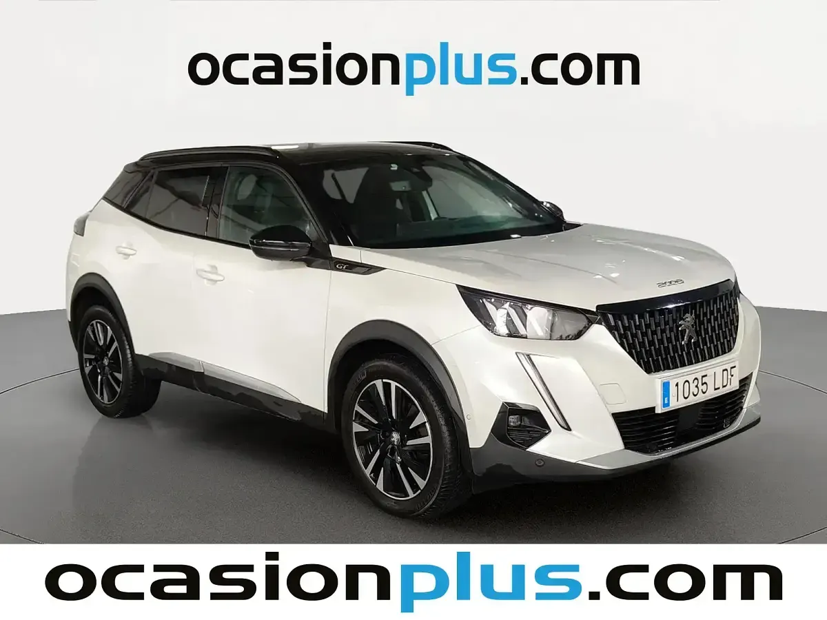 Usado Peugeot 2008 GT 155 CV (114 kW) 2019 Blanco SUV