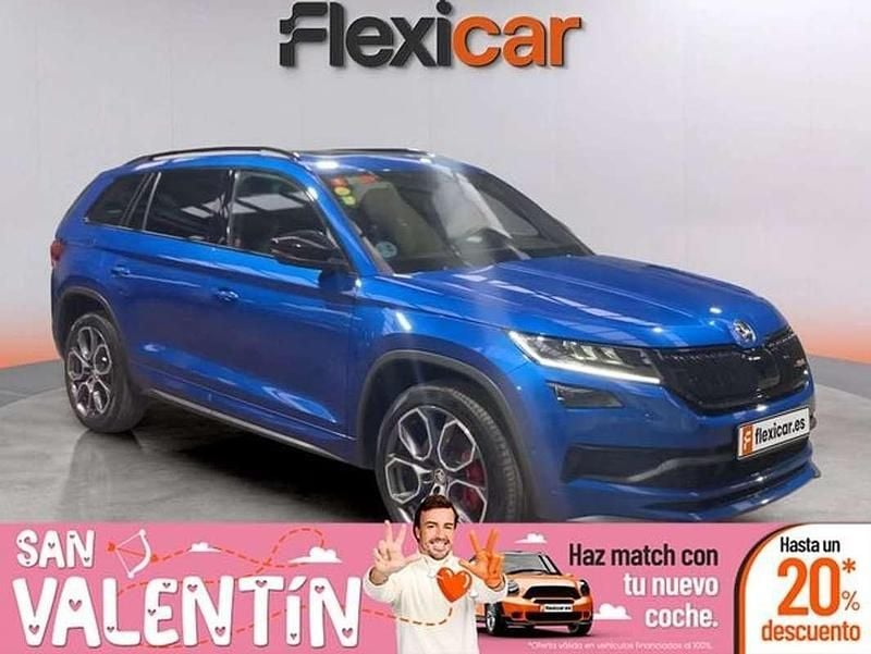 Usado Skoda Kodiaq RS 239 CV (175 kW) 2019 Azul SUV