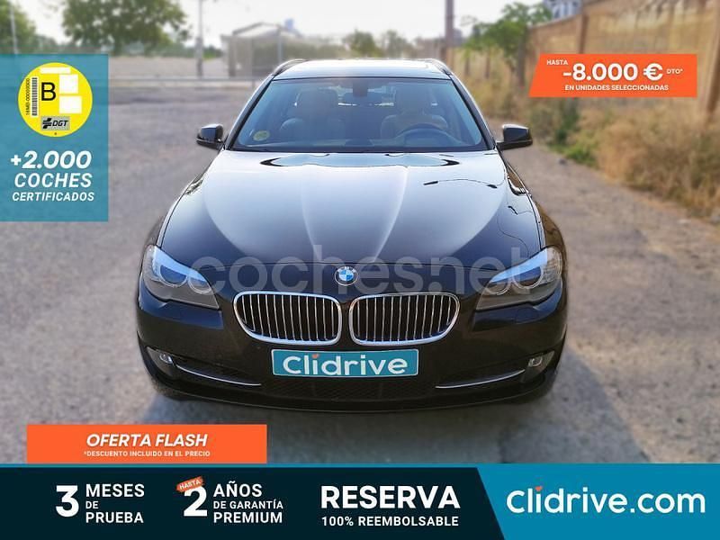Negro Usado 2013 BMW 530 Familiar | 17.690 € (Precio justo) - Imagen 1/3