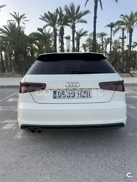 Usado Audi A3 S-Line 150 CV (110 kW) 2014 Blanco Berlina