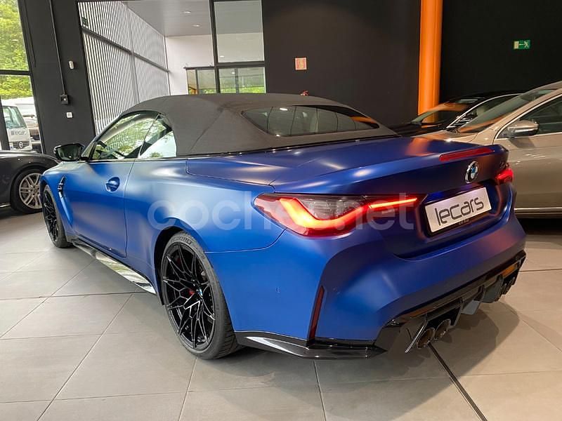 Usado BMW M4 Cabriolet Competition Edition 510 CV (375 kW) 2021 Azul Descapotable