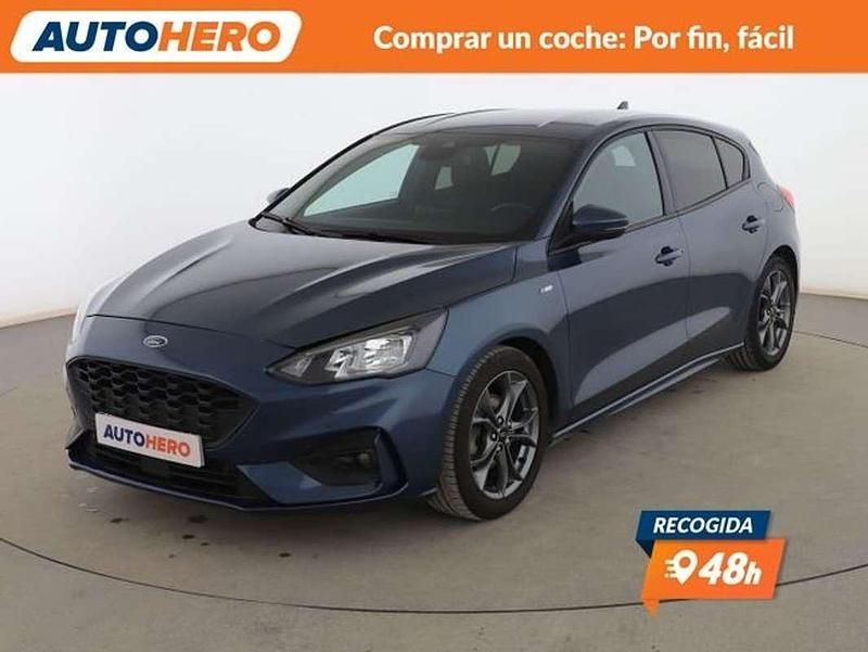 Azul Usado 2021 Ford Focus ST-Line Utilitario | 15.817 € (Precio justo) - Imagen 1/3