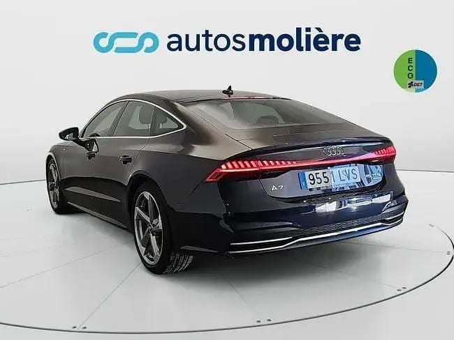 Brugt Audi A7 Ambiente 245 HK (180 kW) 2021 Blå Sedan