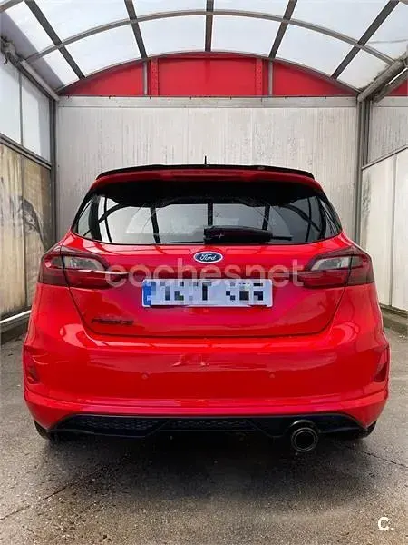 Usado Ford Fiesta ST-Line 100 CV (73 kW) 2019 Rojo Utilitario