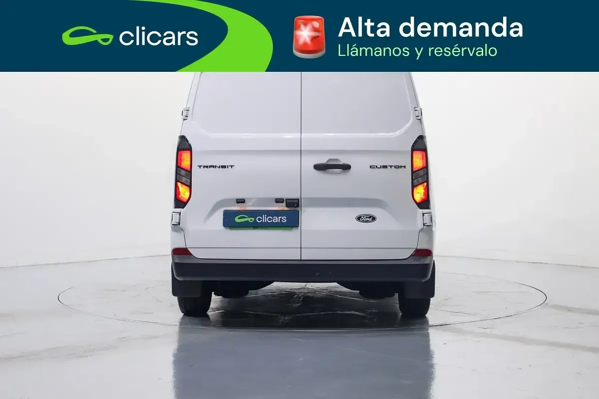Usado Ford Transit Custom Trend 136 CV (100 kW) 2024 Blanco Van