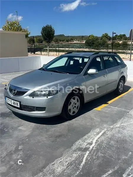 Usado Mazda 6 Active 120 CV (88 kW) 2005 Gris / plata Berlina