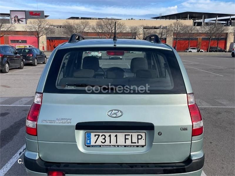 Usado Hyundai Matrix GLS 110 CV (80 kW) 2007 Verde Monovolumen