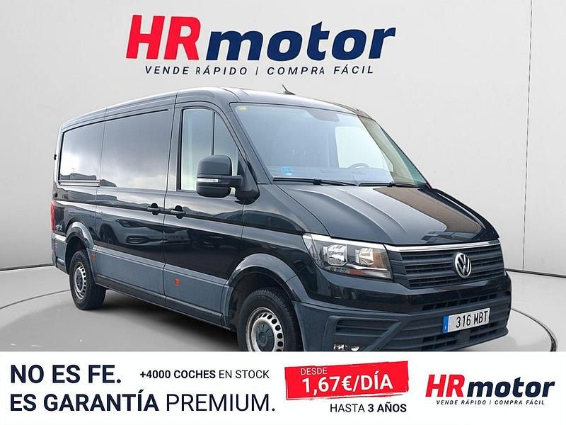 Usado VW Crafter 102 CV (75 kW) 2022 Negro Van