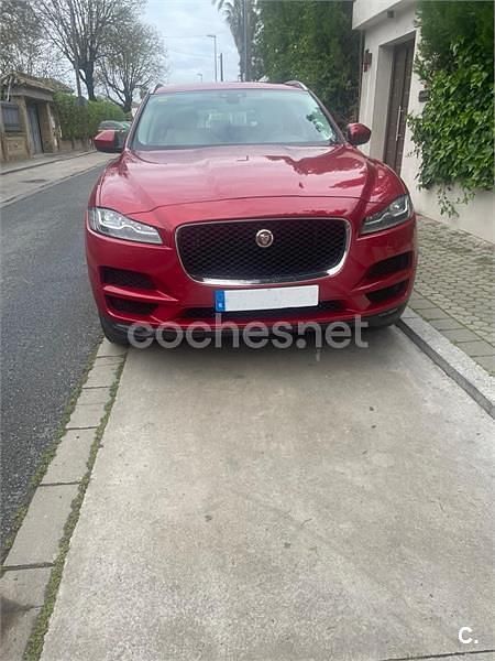 Usado Jaguar F-Pace Prestige 180 CV (132 kW) 2018 Rojo SUV