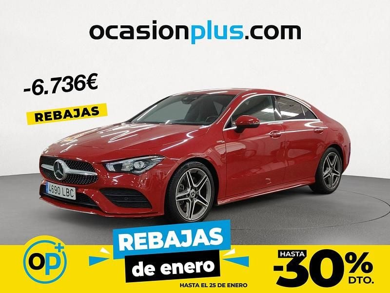 Rojo Usado 2019 Mercedes CLA250 Berlina | 31.750 € (Super precio) - Imagen 1/4