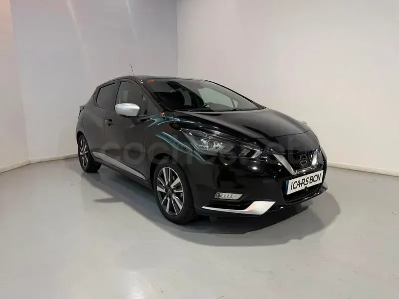 Usado Nissan Micra 92 CV (67 kW) 2021 Negro Utilitario