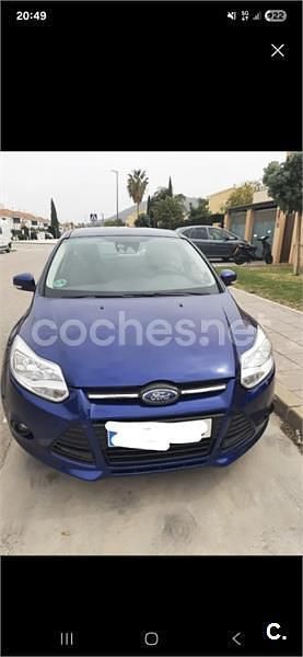 Azul Usado 2014 Ford Focus Trend Berlina | 6500 € (Precio justo) - Imagen 1/4