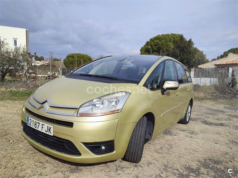 Amarillo Usado 2007 Citroën C4 Picasso Exclusive Monovolumen | 2200 € (Precio justo) - Imagen 1/4