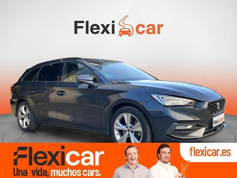 Gris Usado 2022 Seat Leon FR Familiar | 20.290 € (Precio justo) - Imagen 1/4