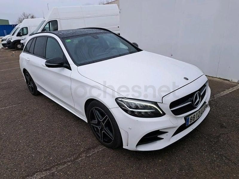 Usado Mercedes C220 194 CV (142 kW) 2021 Blanco Familiar