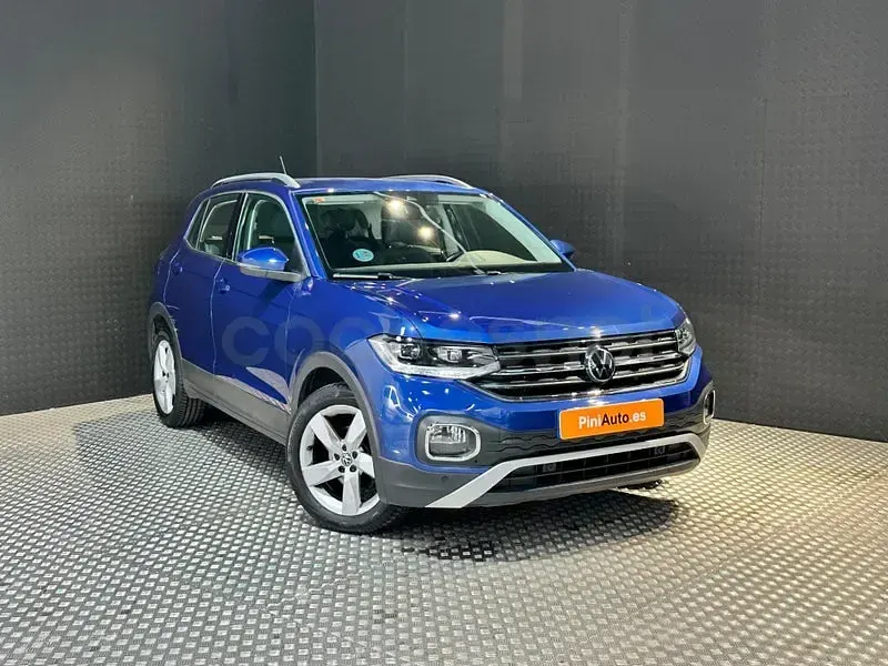 Usado VW T-Cross Sportline 150 CV (110 kW) 2021 Azul SUV